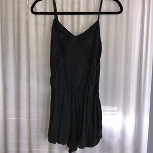 American Eagle Gray Romper